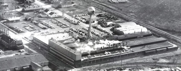 Aerial View of Ananconda, Anderson, Indiana